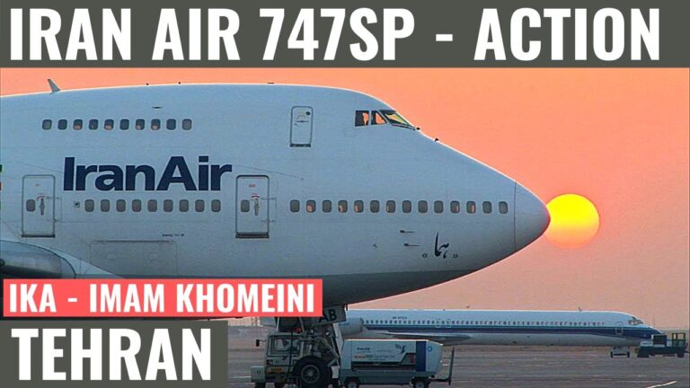 IRAN AIR 747SP | TEHRAN AIRPORT