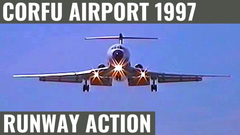 CORFU AIRPORT VIDEO | 1997