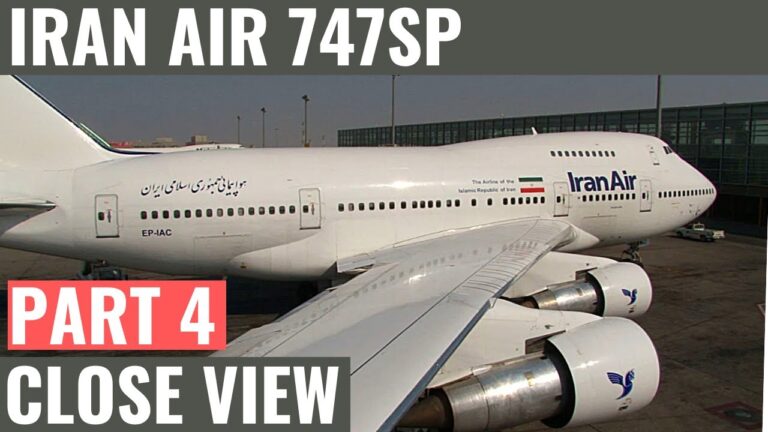 IRAN AIR 747SP | PART 3 | CLOSE UP VIEW
